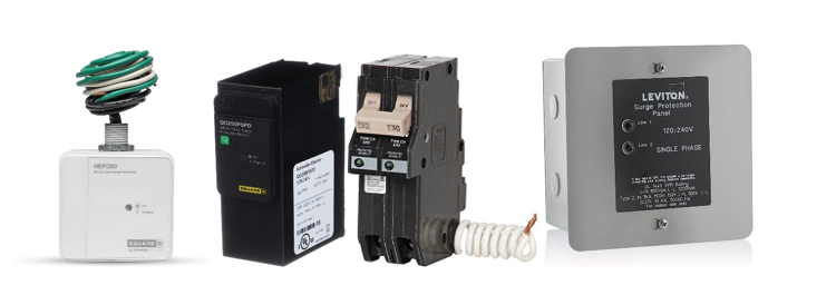 Whole House Surge Protection with Multiple Options